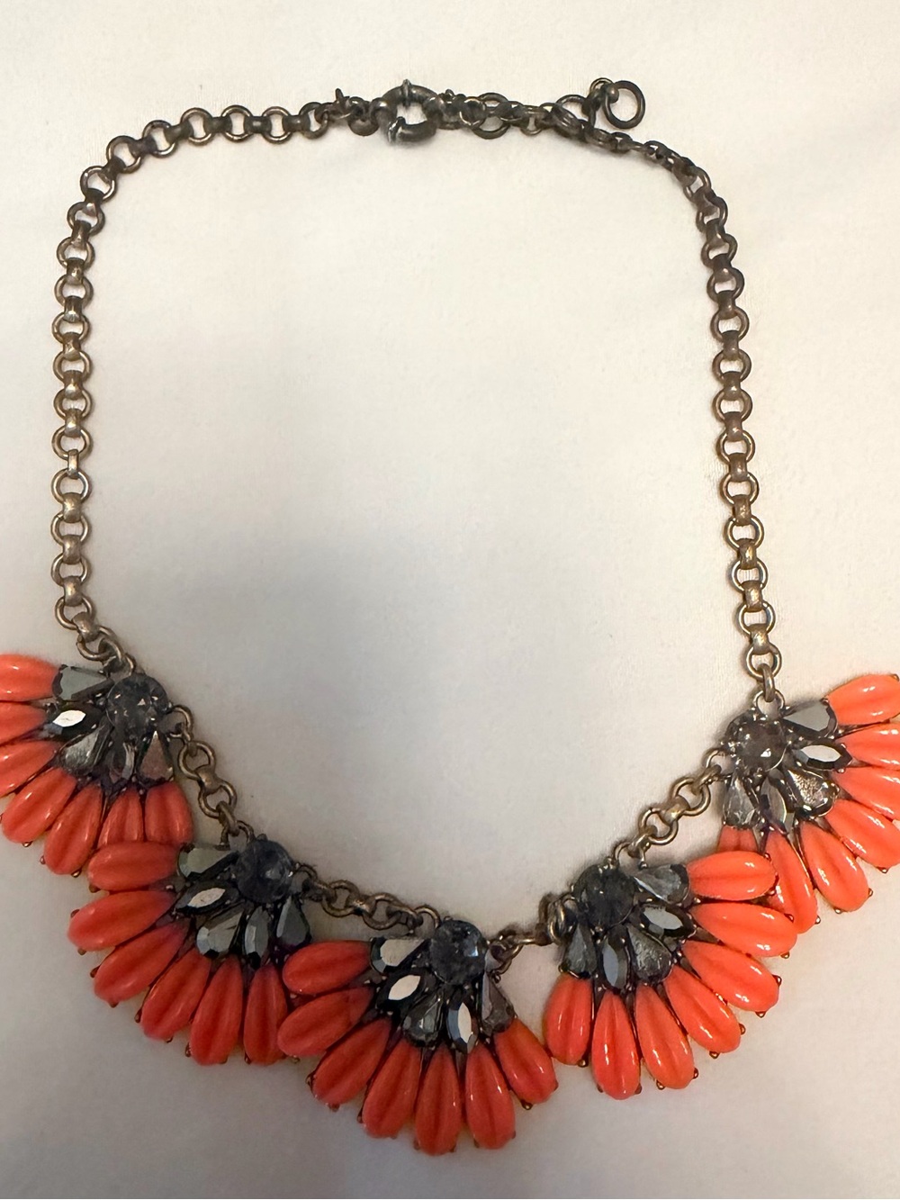 JCrew: Coral Statement Necklace